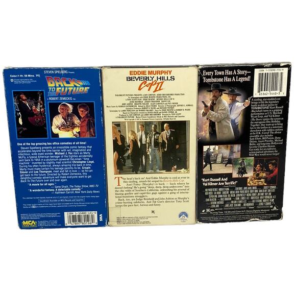 Late 80s Early 90s Classic Movie VHS Bundle - Picture 2 of 7